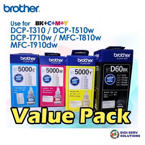 brother ink  colors  dcp  tw tw mfc tdw printer shopee philippines