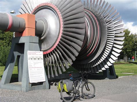 power plant turbine bike shown  scale niels flickr