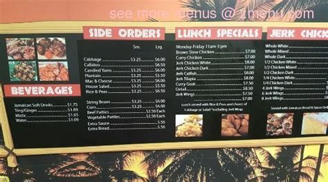 Online Menu of Jerk -N- GO Homewood Restaurant, Homewood