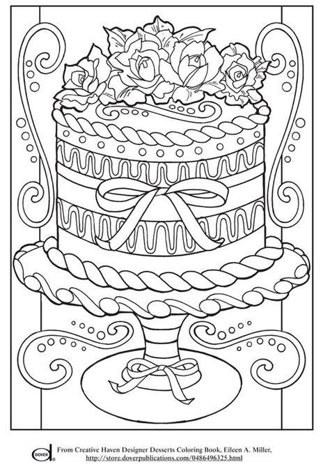 printable adult coloring pages wedding cake colouring book