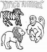 African Coloring Animal Pages Miracle Timeless Related Posts sketch template