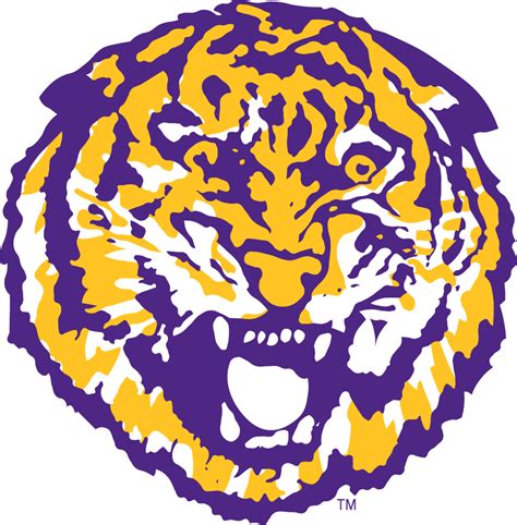 lsu tigers primary logo   growling tigers head lsu tigers lsu embroidery logo