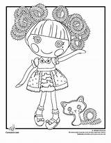 Coloring Pages Lalaloopsy Hair Crazy Silly Colouring Jewel Sparkles Girls Doll Printable Print Insane Kids Color Cartoon Jr Sheets Getcolorings sketch template