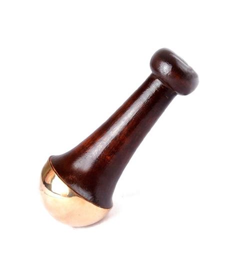 soulgenie bronze capped foot massager with wooden handle buy soulgenie