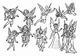 Coloring Fairies Disney Pixie Pages Fairy Heroes Pixies Printable Netart Color Print Printablee sketch template