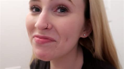 i got my nose pierced dad freaks out youtube