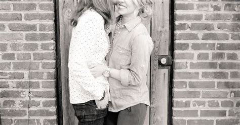 Lesbian Engagement Photos Kristen And Alli Queers Pinterest