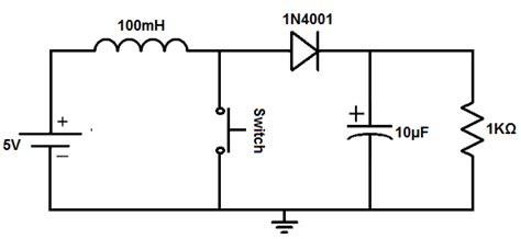 build  dc  dc boost converter circuit