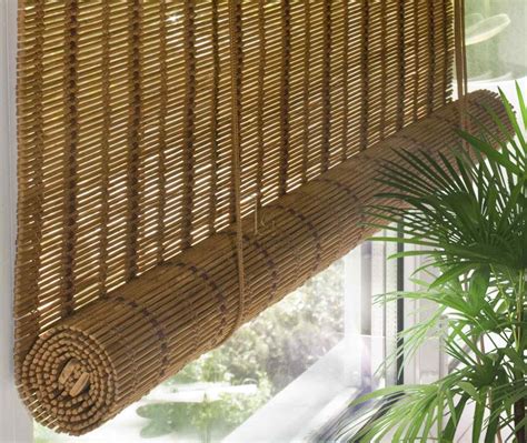 outdoor bamboo blinds   environmentally friendly option  window covering  bamboo