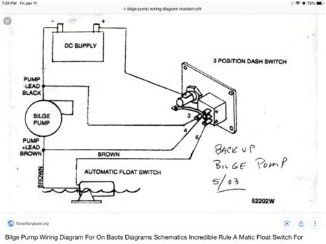 rule bilge pump switch wiring diagram wiring