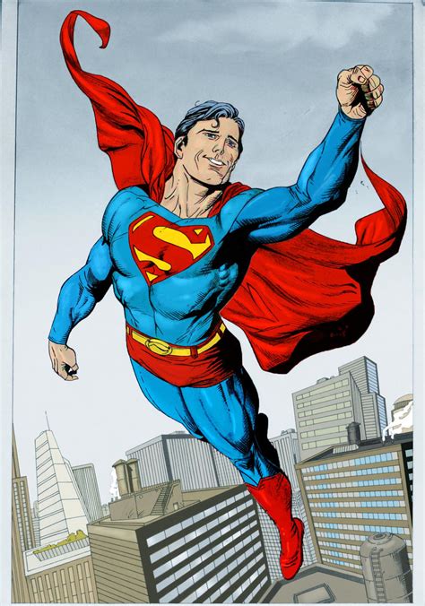 superman gary frank colour  donchild  deviantart