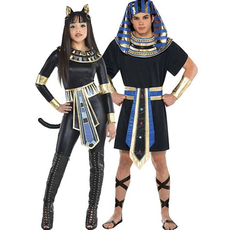 Adult Egyptian Bastet Goddess And Egyptian Pharaoh Couples