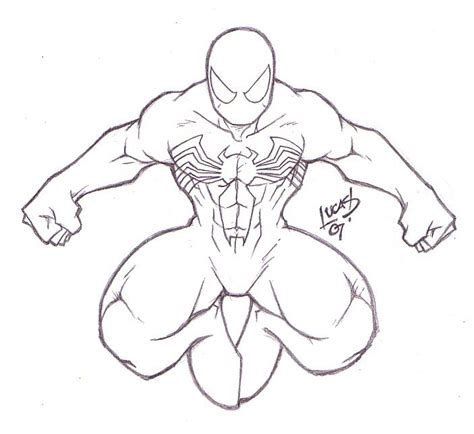 spiderman drawing tutorial  getdrawings
