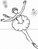 Ballerina Ballett sketch template