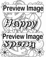Coloring Ross Bob Adult Pages Getcolorings Getdrawings Swear Word Happy sketch template