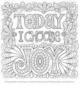 Coloring Pages Joy Sheets Printable Colorable Choose Adult Thaneeya Today Bible Color Book Books Quote Colored Artwork Trolls Crafts Print sketch template