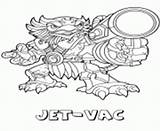 Coloring Pages Skylanders Giants Printable Vac Series1 Jet Air Prism Lightcore Break Book Info sketch template