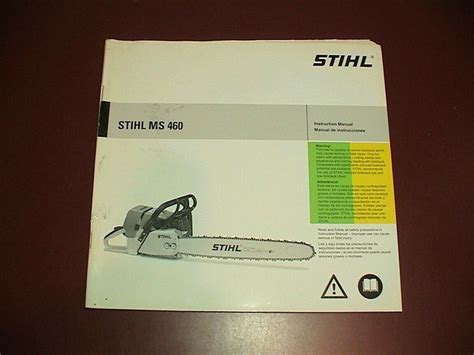 nos oem stihl chainsaw owners instruction manual operator guide book ms  ebay guide book