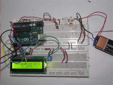 arduino based digital temperature sensor hacksterio