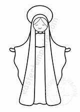 Conception Immaculate Eastertemplate sketch template