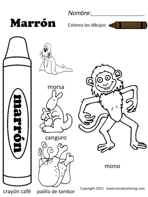 hueyphotos coloring pages  spanish
