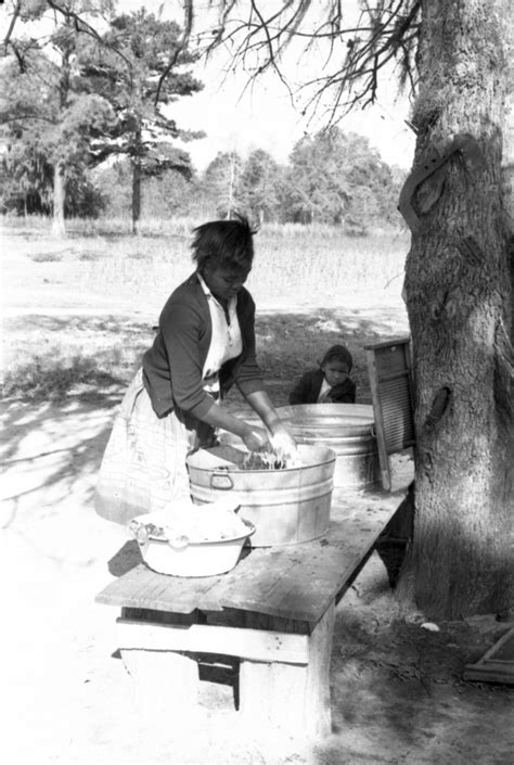 Florida Memory • Woman Doing Laundry In North Central Florida
