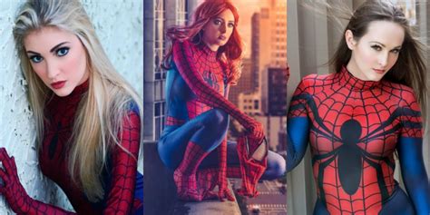 12 hottest spider girl cosplays that are too hot to handle quirkybyte