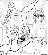 Coloriage Spiderman Imprimer Morales sketch template