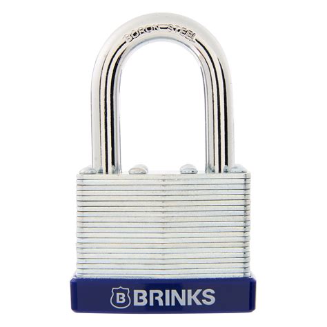 brinks high security laminated steel padlock mm
