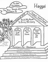 Haggai Prophet Uncategorized Rebuilding Doodle Ecc Zechariah Revelation Bibel Colouring sketch template