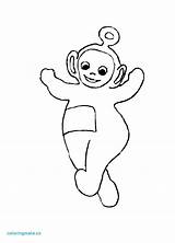 Teletubbies Pages Dipsy Coloring Getcolorings Endorsed sketch template