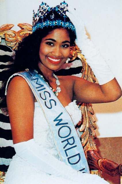 Miss World 1993 Lisa Hanna Jamaica 27th November 1993