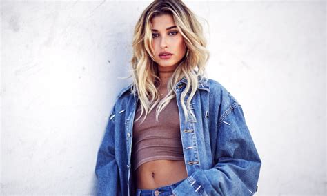 hailey baldwin is obsessed with this bikini fame focus