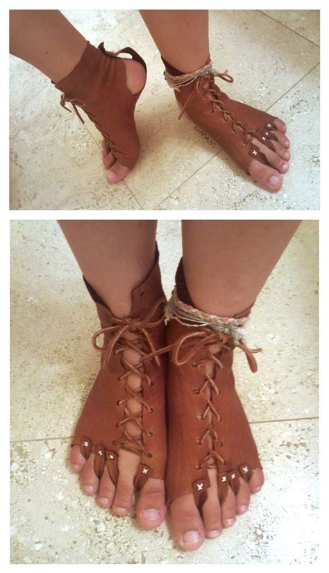 running  barefoot   barefoot leather working
