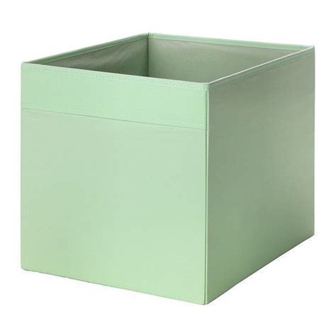 ikea drona storage organizer box light green fits  kallax insert  ikea box ikea ikea