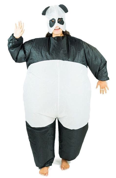 adult inflatable panda costume
