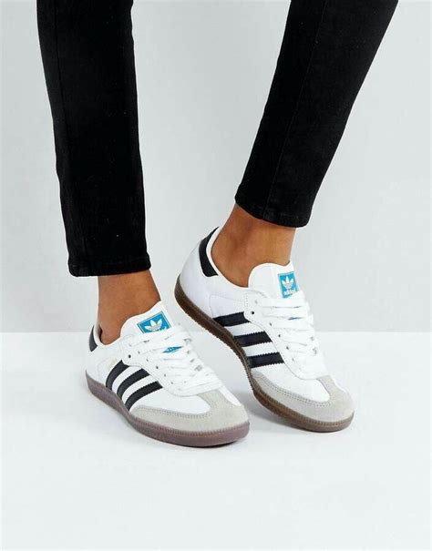 pin  mella brown  zapatillas samba shoes  sneakers adidas white shoes