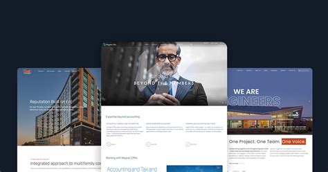 modern website design examples lion tree group raleigh