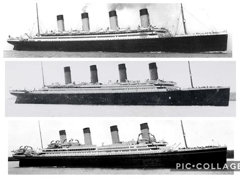 olympic titanic olympic titanic britannic  illustrated history