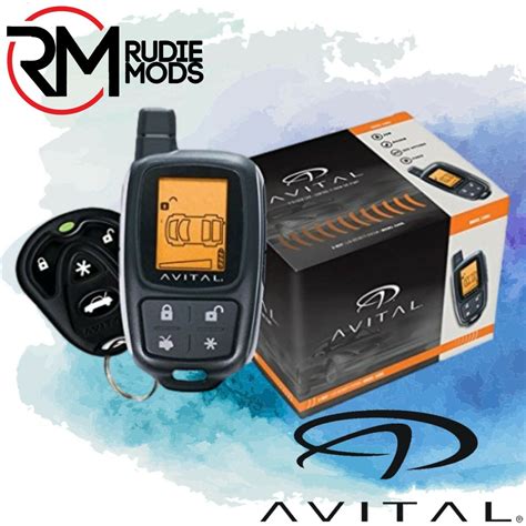 avital    lcd keyless entry vehicle security system  remote controls ebay
