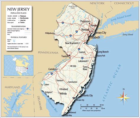 jersey county map laminated     ubicaciondepersonascdmx