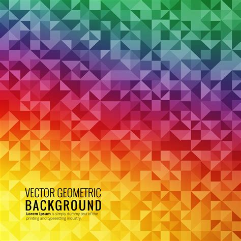 abstract colorful geometric background vector  vector art  vecteezy