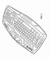 Keyboard Drawing Patentsuche Bilder sketch template