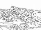 Geology Coloring Pages Drawing Getdrawings sketch template