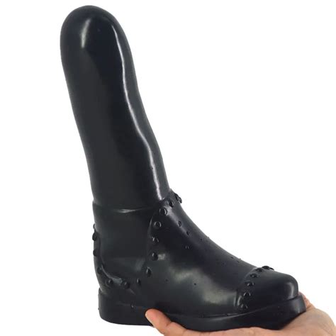 Faak 24cm Foot Shape Dildo Sex Toys Butt Plug Rubber Penis Novelty Anal