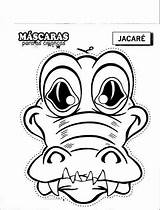 Mask Coloring Pages Masks Printable Alligator Kids Crocodile Cocodrile Google Cut Animals Colorear Carnival Template Crafts Print Projects Costumes Animales sketch template
