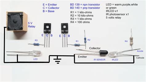 infrared proximity sensor circuit diagram