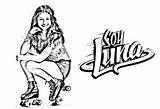 Soy Luna Coloring Pages Kids Print Color Justcolor sketch template