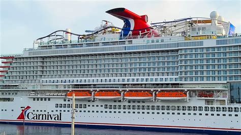 carnivals newest  largest cruise ship finally debuts  week