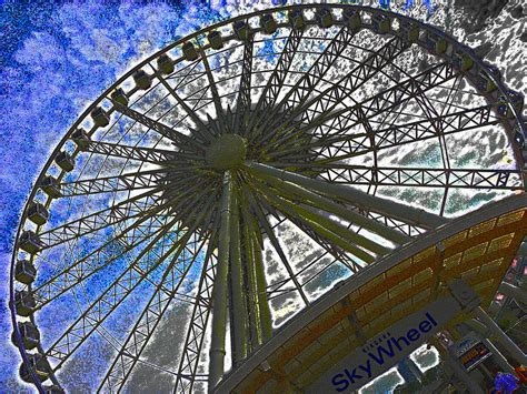 sky wheel photograph by elizabeth hoskinson fine art america